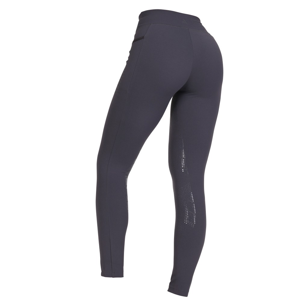 Aubrion React Winter Riding Tights - Charcoal