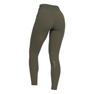 Aubrion React Winter Riding Tights - Khaki in Khaki