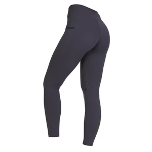 Aubrion React Crossover Riding Tights - Charcoal in Charcoal
