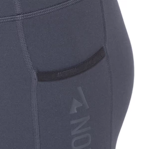 Aubrion React Winter Riding Tights- Young Rider - Charcoal in Charcoal