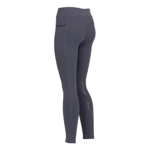 Aubrion React Winter Riding Tights- Young Rider - Charcoal in Charcoal