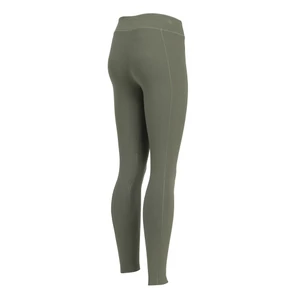 Aubrion React Winter Riding Tights- Young Rider - Khaki in Khaki