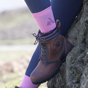 Aubrion React Winter Sport Socks - Candy Floss in Candy Floss