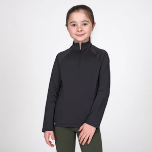 Aubrion React Winter Base Layer - Young Rider - Charcoal in Charcoal