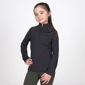Aubrion React Winter Base Layer - Young Rider - Charcoal in Charcoal