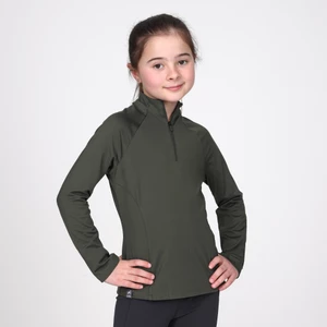 Aubrion React Winter Base Layer - Young Rider - Khaki in Khaki