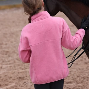 Aubrion React Winter Fleece- Young Rider - Candy Floss in Candy Floss