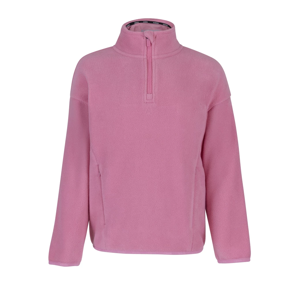 Aubrion React Winter Fleece- Young Rider - Candy Floss in Candy Floss