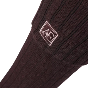 Aubrion Equestrian Knit Boot Socks - Espresso in Espresso