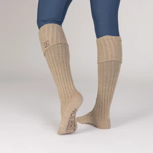 Aubrion Equestrian Knit Boot Socks - Oat in Oat