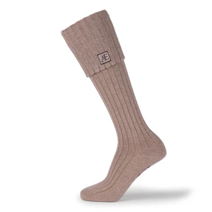Aubrion Equestrian Knit Boot Socks - Oat in Oat
