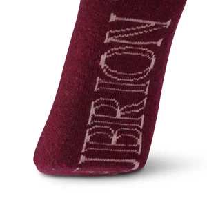 Aubrion Equestrian Knit Boot Socks - Port in Port