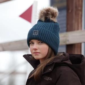Aubrion Equestrian Knit Hat - Estate Blue in Estate Blue