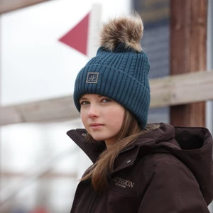 Aubrion Equestrian Knit Hat - Estate Blue in Estate Blue