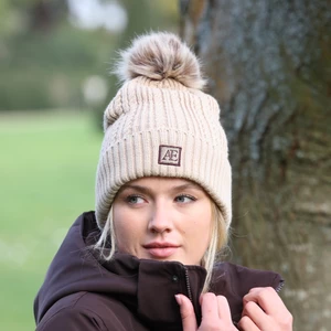 Aubrion Equestrian Knit Hat - Oat in Oat