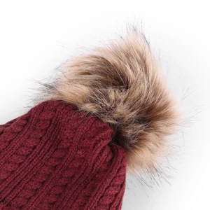 Aubrion Equestrian Knit Hat - Port 