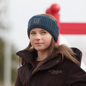 Aubrion Equestrian Knit Head Band - Estate Blue in Estate Blue