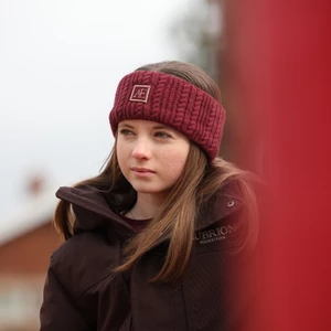 Aubrion Equestrian Knit Head Band - Port in Port