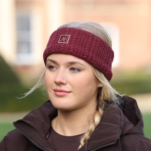 Aubrion Equestrian Knit Head Band - Port in Port