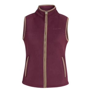 Aubrion Original Fleece Gilet - Maroon in Maroon