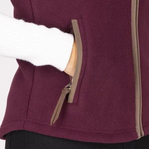Aubrion Original Fleece Gilet - Maroon in Maroon
