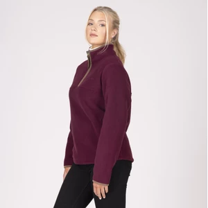 Aubrion Original Half Zip Fleece - Maroon in Maroon