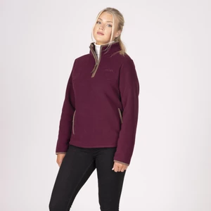 Aubrion Original Half Zip Fleece - Maroon in Maroon