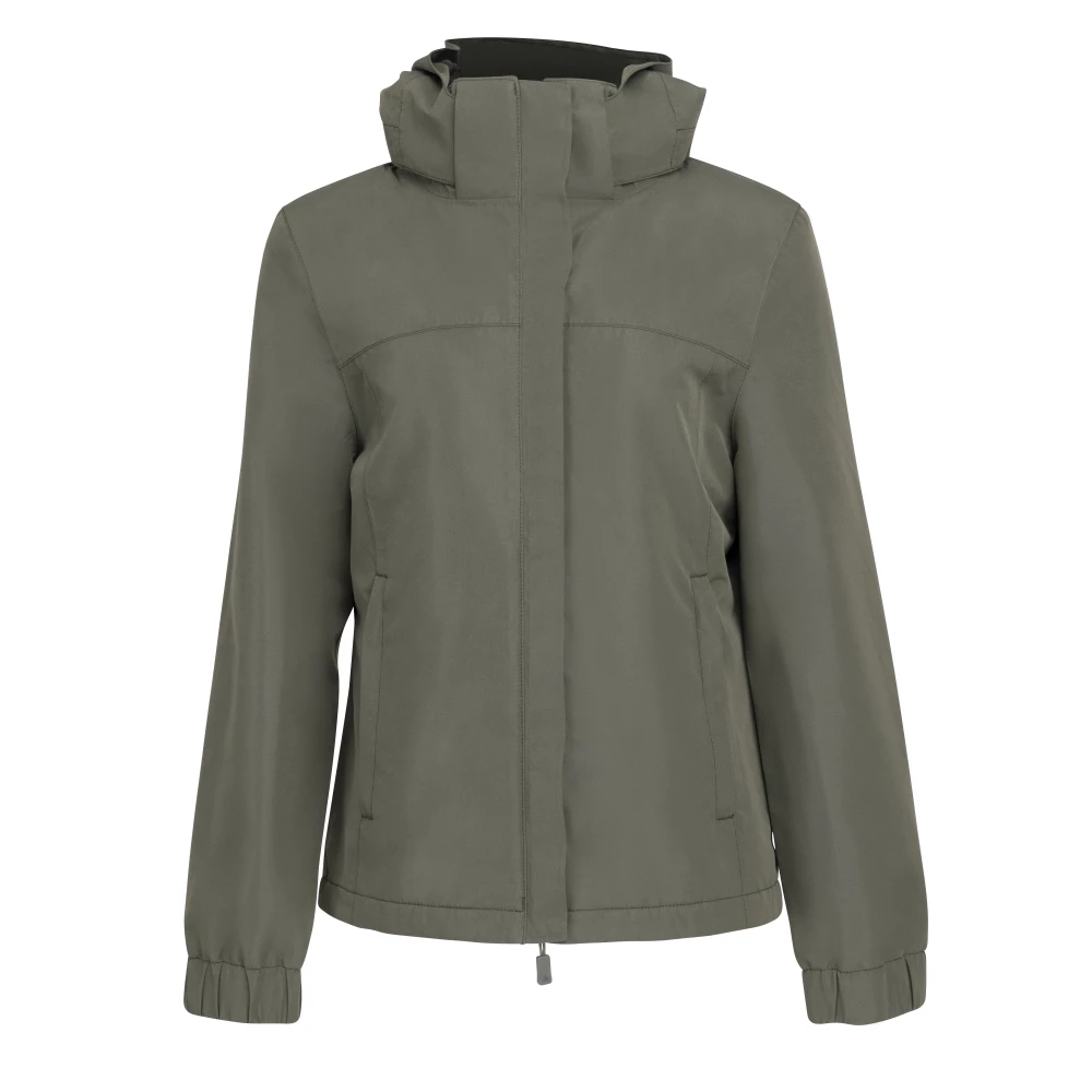 Aubrion React Thermal Waterproof Coat- Young Rider - Khaki in Khaki
