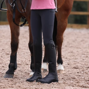 Aubrion React Crossover Riding Tight - Charcoal in Charcoal