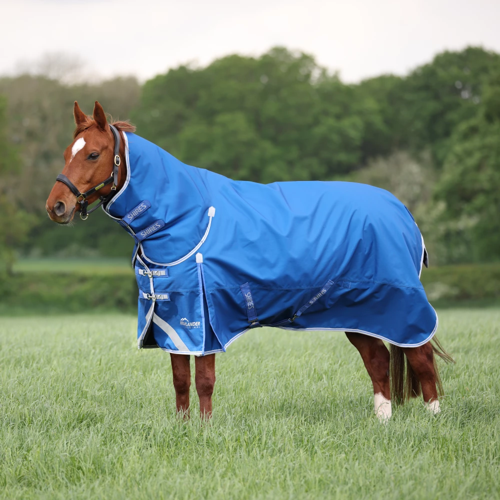 Shires Highlander Original 200 Turnout Combo Rug - Blue in Blue