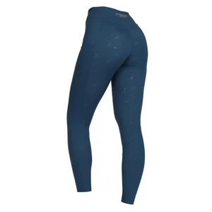 Aubrion Equestrian Winter Riding Tights - Estate Blue in Estate Blue