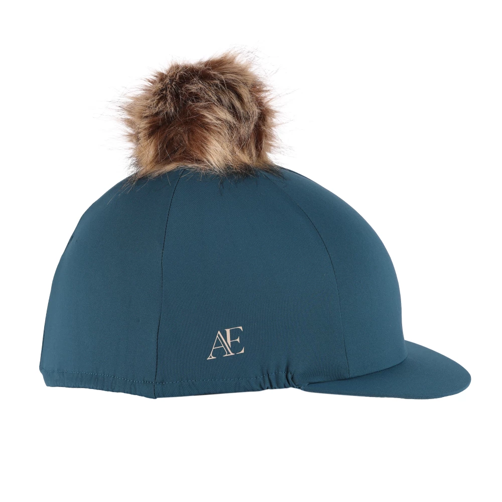 Aubrion Equestrian Hat Cover - Estate Blue in Estate Blue