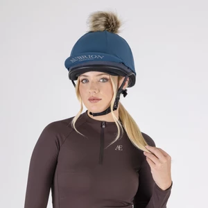 Aubrion Equestrian Hat Cover - Estate Blue in Estate Blue