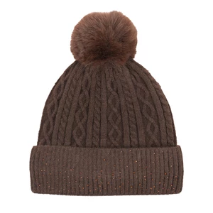 Schockemohle Beanie SP Glamour Beanie Style - Mocca in Mocca