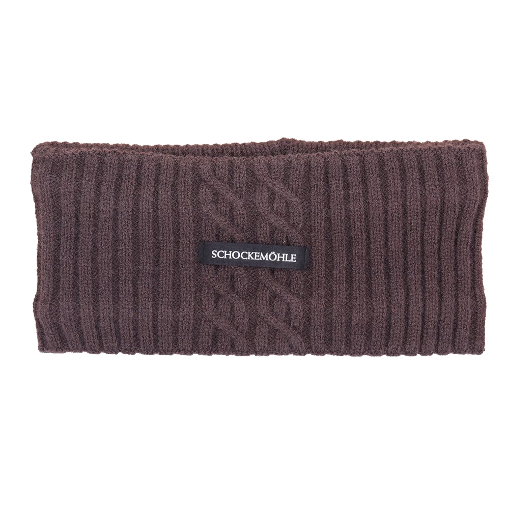 Schockemohle Headband SP Braided Headband 26 Style - Mocca in Mocca