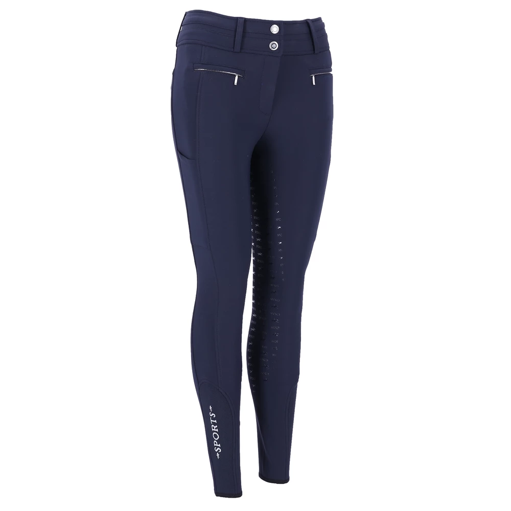 Schockemohle Breeches SP Winter Heather FS - True Navy in True Navy