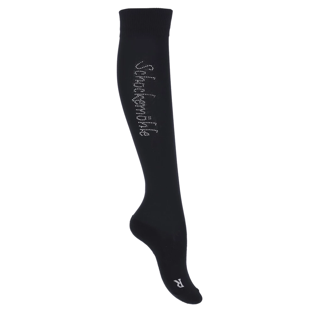 Schockemohle Glamour Functional Socks - Graphite in Graphite
