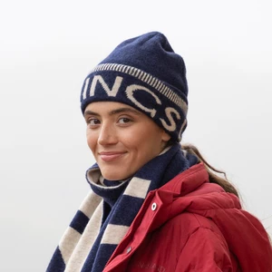 Kingsland KLAllison Knitted Hat - Evening Blue in Evening Blue