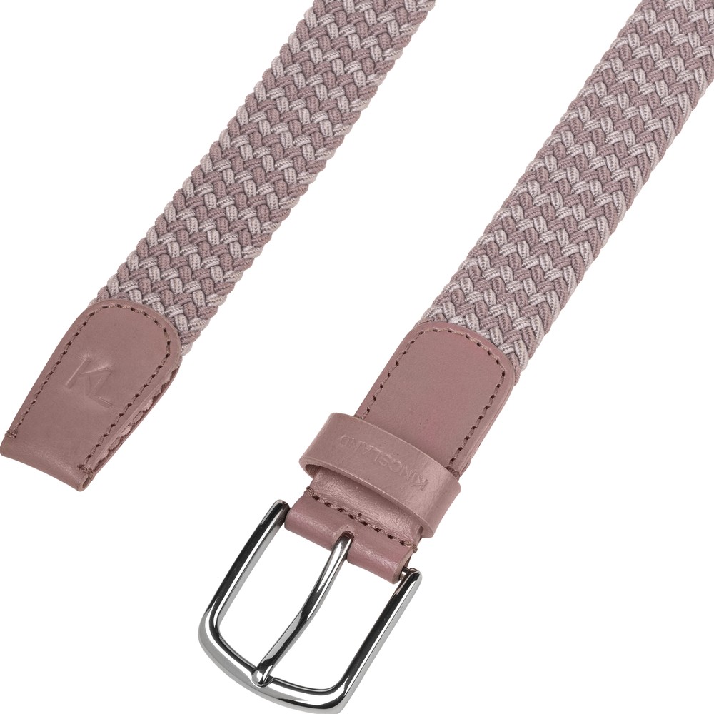Kingsland KLLeslie Braided Elastic Belt - Brown Iron 