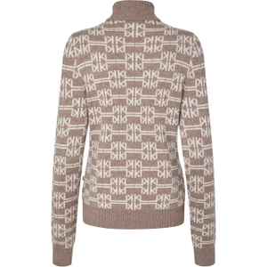 Kingsland KLAnnabella Ladies Knitted Rollneck - Dove Melange 
