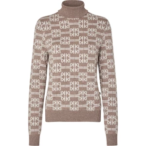 Kingsland KLAnnabella Ladies Knitted Rollneck - Dove Melange in Dove Melange
