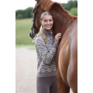 Kingsland KLAnnabella Ladies Knitted Rollneck - Dove Melange in Dove Melange