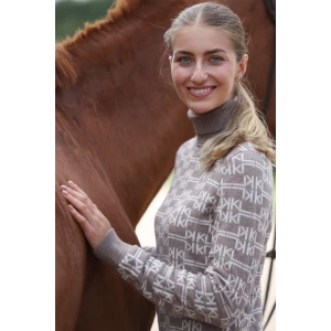 Kingsland KLAnnabella Ladies Knitted Rollneck - Dove Melange in Dove Melange