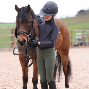 Aubrion React Crossover Riding Tight - Khaki in Khaki