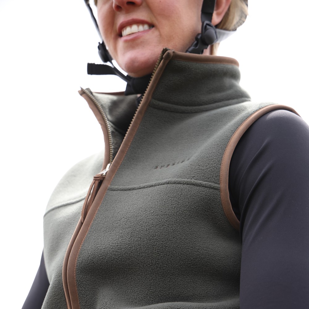 Aubrion Original Fleece Gilet - Green
