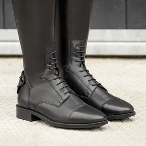 QHP Riding boot Elyria Adult - Black in Black