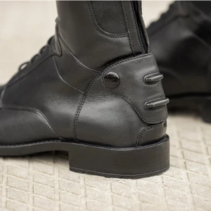 QHP Riding boot Elyria Adult - Black in Black