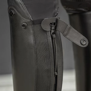 QHP Riding boot Elyria Adult - Black in Black