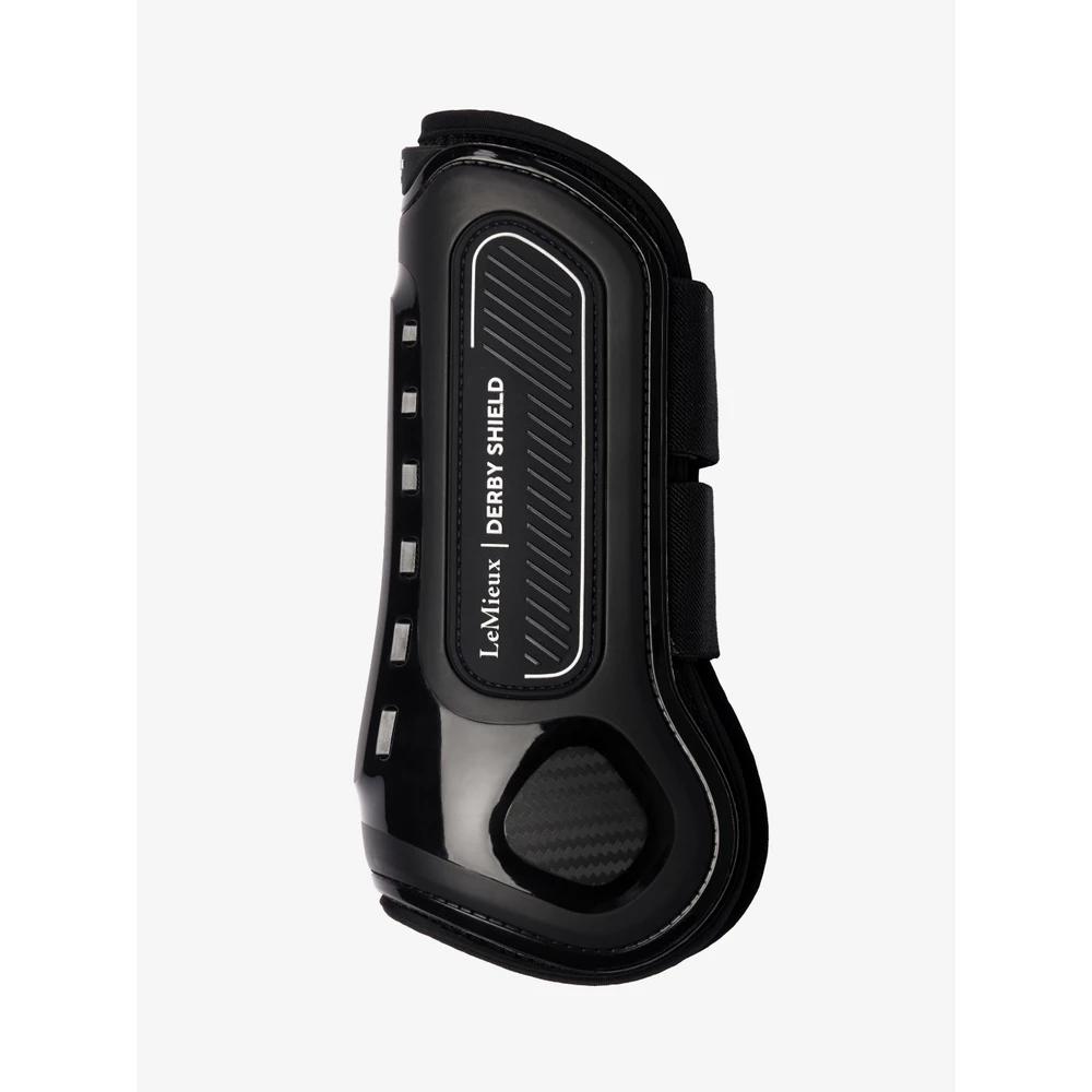 LeMieux Derby Shield Tendon Boot - Black in Black