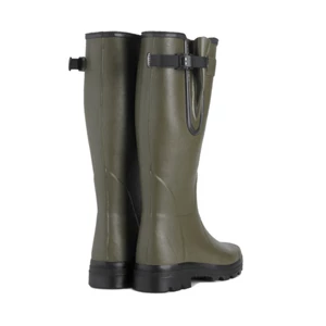 Le Chameau Women's Vierzon Jersey Lined Boot - Chameau Green in Chameau Green